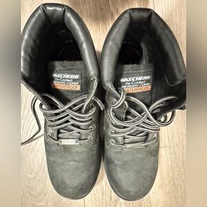 Skechers Men's Black Waterproof Boots
